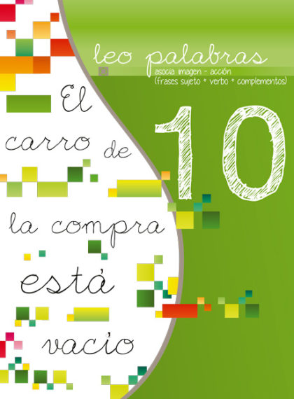 Décimo libro de la serie Leo Palabras, para alumnos con N.E.E.